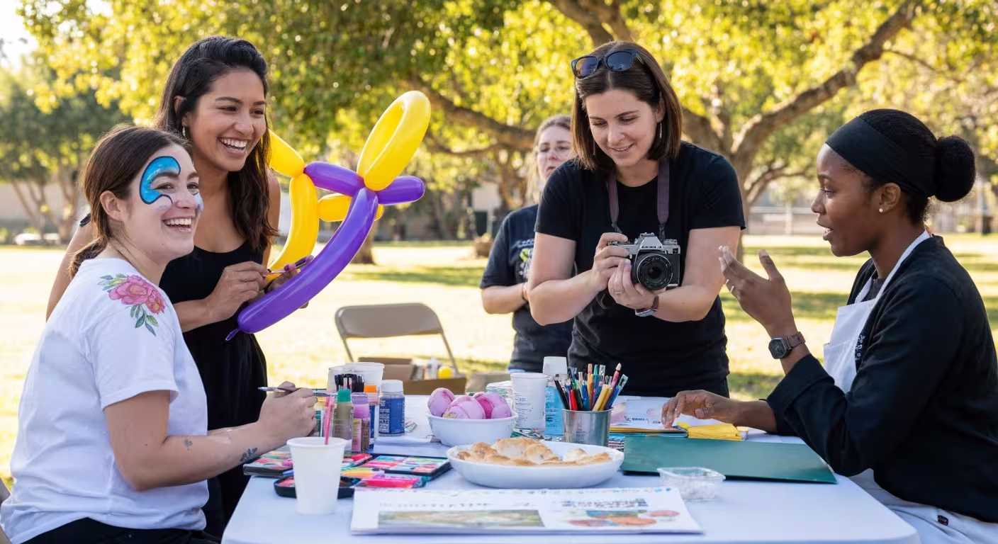 Community of event planners and vendors networking